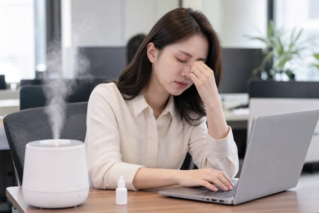 스마일 라식 재수술 관련 회복 환경